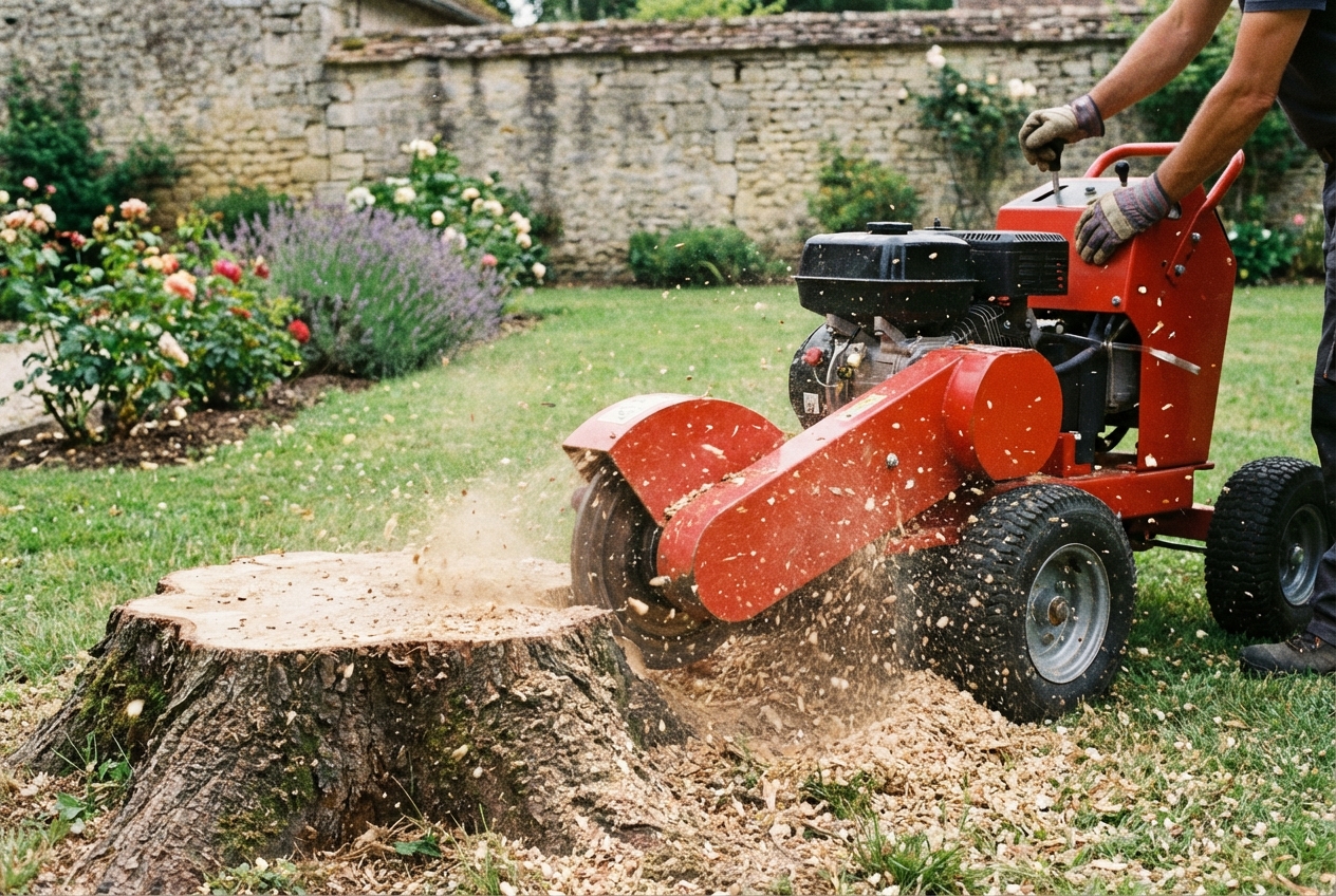 Dessouchage et Rognage de souches à Bordeaux